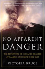 Cover of No Apparent Danger by Victoria Bruce