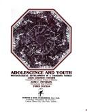 Front cover of Adolescence and youth by John Janeway Conger