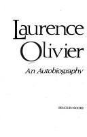 Front cover of Confessions of an actor by Laurence Olivier
