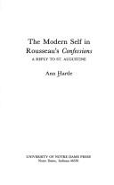 Cover of The modern selfin Rousseau's Confessions by Ann Hartle