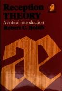 Cover of Reception theory by Robert C. Holub