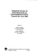Cover of Perspectives in psychological experimentation by Viktor Sarris