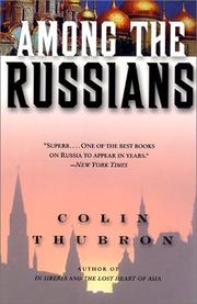 Cover of Among the Russians by Colin Thubron