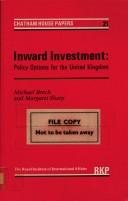 Cover of Inward investment by Michael Brech