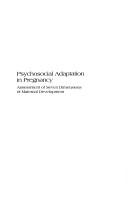 Front cover of Psychosocial adaptation in pregnancy by Regina Placzek Lederman