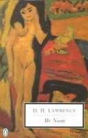 Cover of Mr. Noon by D. H. Lawrence