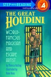 Front cover of The Great Houdini (Step-Into-Reading, Step 4) by Monica Kulling