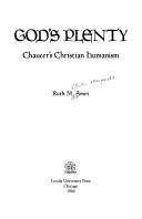 Cover of God's plenty by Ruth Margaret Ames