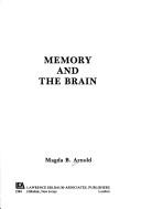 Cover of Memory and the brain by Magda B. Arnold