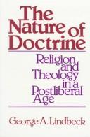Cover of The nature of doctrine by George A. Lindbeck