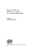 Cover of King Henry VI by Judith Hinchcliffe