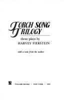 Front cover of Torch song trilogy by Harvey Fierstein