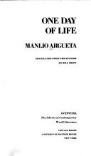 Cover of Un día en la vida by Manlio Argueta