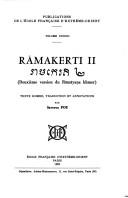 Cover of Rāmakerti II by Saveros Pou