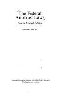 Cover of The Federal antitrust laws by Jerrold G. Van Cise