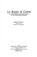 Cover of Les discours de Cicéron by Michel Théorêt