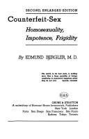 Cover of Counterfeit-sex by Edmund Bergler