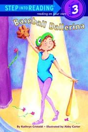 Cover of Baseball ballerina by Kathryn Cristaldi