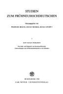 Cover of Das Stadt- und Bergrecht von Kremnica/Kremnitz by Ilpo Tapani Piirainen