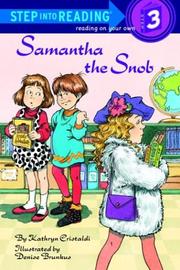 Front cover of Samantha the snob by Kathryn Cristaldi