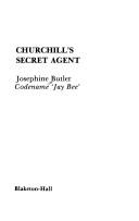 Front cover of Churchill's secret agent by Butler, Josephine