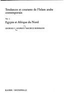 Cover of Tendances et courants de l'islam arabe contemporain (Entwicklung und Frieden. Wissenschaftliche Reihe) (French Edition) by Georges C. Anawati