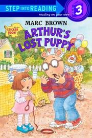 Cover of Arthur's lost puppy by Marc Brown
