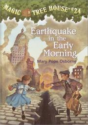 Cover of Earthquake in the Early Morning by Mary Pope Osborne