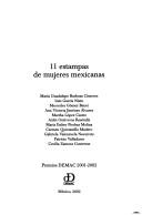 Front cover of 11 estampas de mujeres mexicanas by Unknown