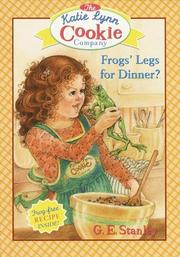 Front cover of Frogs' legs for dinner? by George Edward Stanley