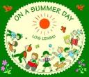 Cover of On a summer day by Lois Lenski