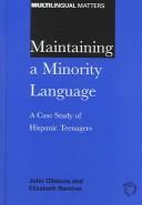 Front cover of Maintaining a minority language by Gibbons, John