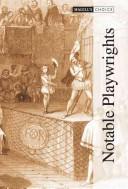 Cover of Notable playwrights by Carl E. Rollyson