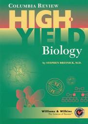 Front cover of Columbia Review high-yield biology by Stephen D. Bresnick