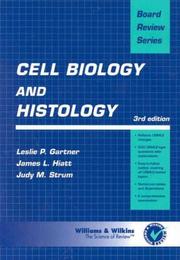 Front cover of Cell biology and histology by Leslie P. Gartner