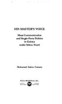 Front cover of His master's voice by Mohamed Saliou Camara