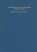 Front cover of A historical companion to postcolonial thought in English by Prem Poddar