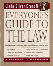 Front cover of Everyone's Guide to the Law by Linda Silver Dranoff