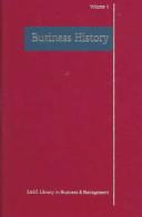 Front cover of Business history by David J. Jeremy