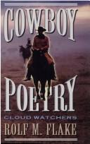 Front cover of Cowboy poetry, cloud watchers by Rolf Flake