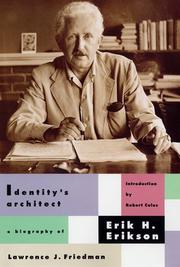 Cover of Identity's architect by Lawrence J. Friedman