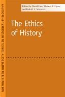 Cover of The ethics of history by Carr, David