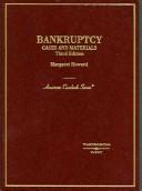 Front cover of Cases and materials on bankruptcy by Howard, Margaret