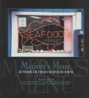 Cover of Mariner's menu by Joyce A. Taylor