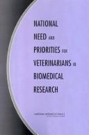 Cover of National need and priorities for veterinarians in biomedical research by National Research Council Staff