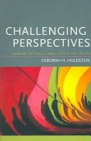 Cover of Challenging perspectives by Deborah H. Holdstein