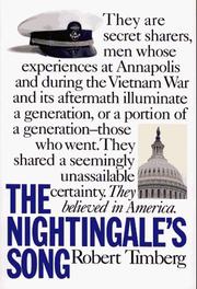 Cover of The nightingale's song by Robert Timberg