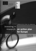 Front cover of Investing in research by European Commission