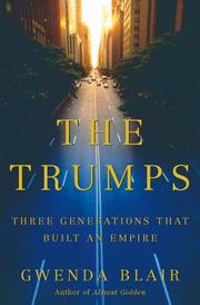 Front cover of The Trumps by Gwenda Blair
