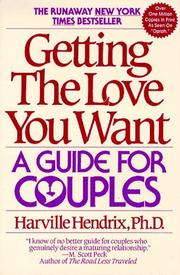 Cover of Getting the love you want by Harville Hendrix